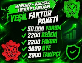 CS2 YEŞİL FAKTÖR - GÜVEN FAKTÖRÜ ÜRÜNÜ