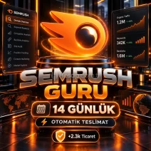 Semrush Guru 14 Günlük Hesap | Manuel Teslimat