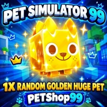 PETS99 1 ADET RANDOM GOLDEN HUGE PET