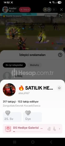 satılık tiktok hesabı sahibimden ucuz