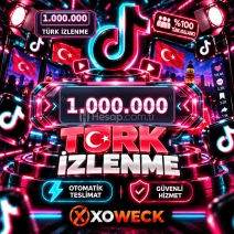 TikTok 1.000.000 Türk İzlenme | 🛡 7 GÜN GARANTİLİ