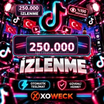 TikTok 25.000 İzlenme | 🛡 7 GÜN GARANTİLİ