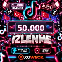 TikTok 50.000 İzlenme | 🛡 7 GÜN GARANTİLİ