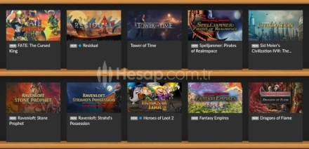 Gog.com hesap satışı 250den fazla oyun