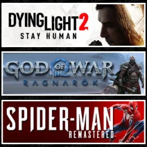 Dying Light 2 +Ragnarök +SpiderMan RE