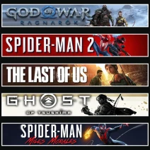Ragnarök +Spider 2+TLOU1 +Tsushima+Miles