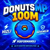 DONUTSMP 100M MONEY | Oyun İçi Para