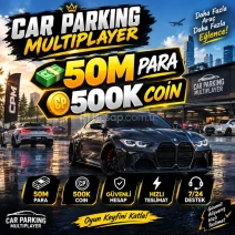 Car Parking Multiplayer  | 50M Para 500K Coinli Hesap ⭐