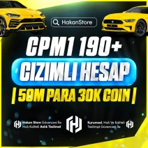 ⭐ 190+ ÇİZİM İÇERİKLİ HESAP 50M PARA 30K COİN ⭐