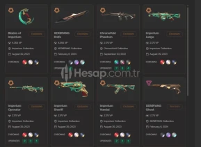 EU - IMPERIUM SET + XERFANG SET - 307 LOL SKİNİ BOMBA