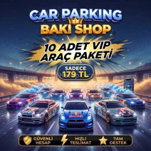 BAKI SHOP 🔥 10 ADET DEV VIP ARAÇ PAKETİ 👑