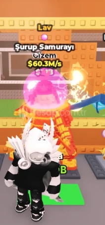 SYRUP SAMURAY 60 M STEAL A BRAINROT 1 ADET VAR İNDİRİMD