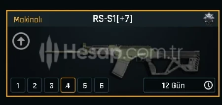 +7 RS-S1  SATILIK - ZULA TEŞKİLAT