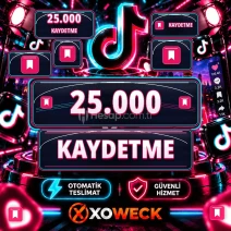 TikTok 25.000 Paylaşım | 🛡 30 GÜN GARANTİLİ
