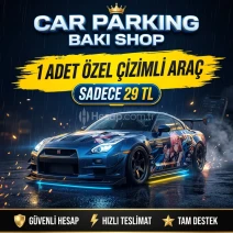 BAKI SHOP 🔥 1 ADET ÖZEL ÇİZİMLİ ARAÇ ⭐