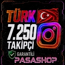 ⭐(GARANTİLİ) 7250 TÜRK TAKİPÇİ | KEŞFET ETKİ  GÜVENLİ⭐