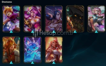 LOL TR Derecesiz 121 Level Hesap