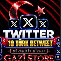 ⭐ TWİTTER (X) 10 RETWEET %100 TÜRK + GARANTİLİ⭐