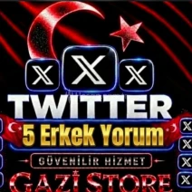 ⭐ TWİTTER (X) 5 ERKEK YORUM %100 ORGANİK + GARANTİLİ⭐