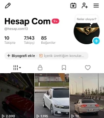 7.143 Yakipçili Canlı açılan hesap
