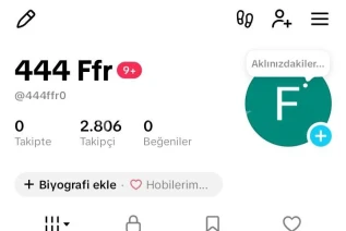 2.806 Takipçili Aktif Tiktok Hesabı