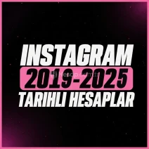 ⭐ 2020-2025  Tarihli Hesaplar | MAIL ILE TESLIM⚡