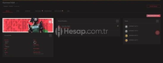 VALORTANT KAÇMAZ TEMİZ YAĞMACİLİ HESAP