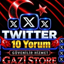⭐ TWİTTER (X) 10 YORUM %100 ORGANİK + GARANTİLİ⭐