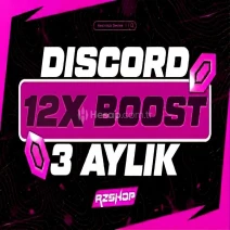 ✨OTOTESLİM DİSCORD 3 AYLIK 12X BOOST + GARANTİ ✨