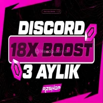 ✨OTOTESLİM DİSCORD 3 AYLIK 18X BOOST + GARANTİ ✨