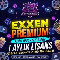 ⭐ EXXEN REKLAMSIZ PREMİUM 1 AYLIK ⭐