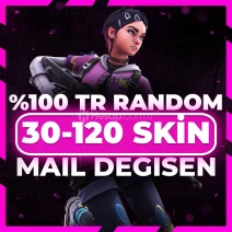 🔥 LEGENDARY 🔥TR 30-120 SKİN MAİL DEĞİŞEN RANDOM HESAP