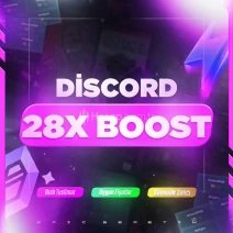⭐1 AYLIK 28X BOOST+ STOK SINIRSIZ⭐