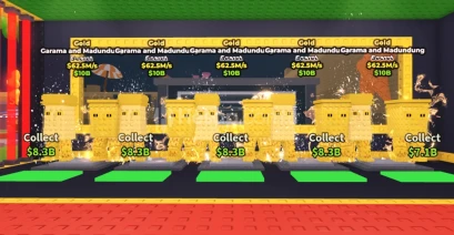 5 Adet Gold Garama And Madundung - Steal A Brainrot