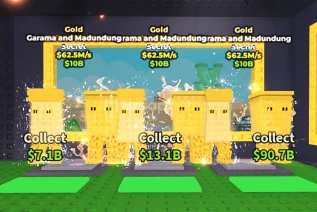 3 Adet Gold Garama And Madundung - Steal A Brainrot