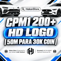 ⭐ 200+ HD LOGO GARANTİLİ HESAP 50M PARA 30K COİN ⭐