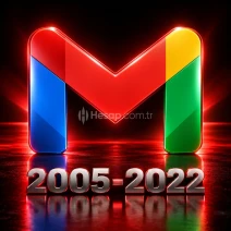 ⭐2005-2022 Eski Tarihli Gmail Hesabı | İlk Mail + Şifre