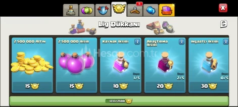 18 belediye kasılmalik 1200 lig madalyalı hesap