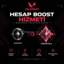 ⭐ Valorant İmmortaldan Elo Boost Hizmeti