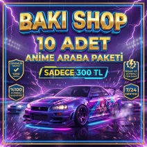 BAKI SHOP 🔥 10 ADET ÖZEL ANİME ÇİZİM ARAÇ PAKETİ ⭐