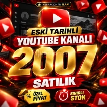 ⭐2007 Tarihli YouTube Kanalı | Eski Tarihli⭐