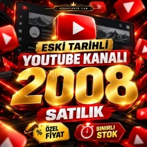 ⭐2008 Tarihli YouTube Kanalı | Eski Tarihli⭐