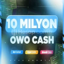 ⭐ 10.000.000 OwO CASH DİSCORD ⭐