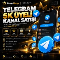 🌟 Telegram 5K Etkileşimli Üyeli Kanal 🌟