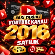 ⭐2016 Tarihli YouTube Kanalı | Eski Tarihli⭐