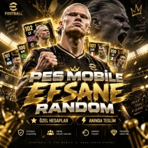 EFSANE PES MOBİLE RANDOM HESAP 👑