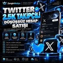 🌟 Twitter 2.5K Takipçili Hesap 🌟