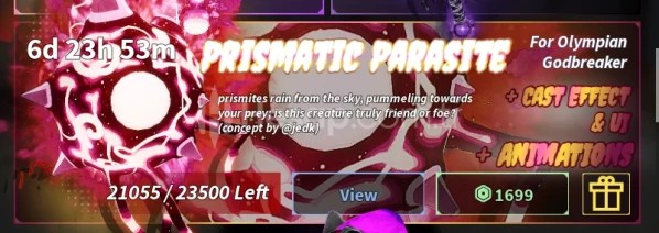 Fisch Prismatic Parasite Gamepass Gift
