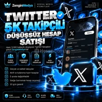 🌟 Twitter 5K Takipçili Hesap 🌟