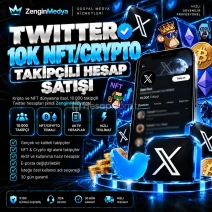 🌟 Twitter 10K NftCrypto Takipçili Hesap 🌟